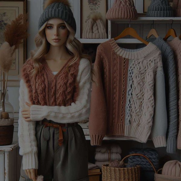 Quelle est la meilleure manière de coordonner des pièces en tricot pour un look cosy-chic ?